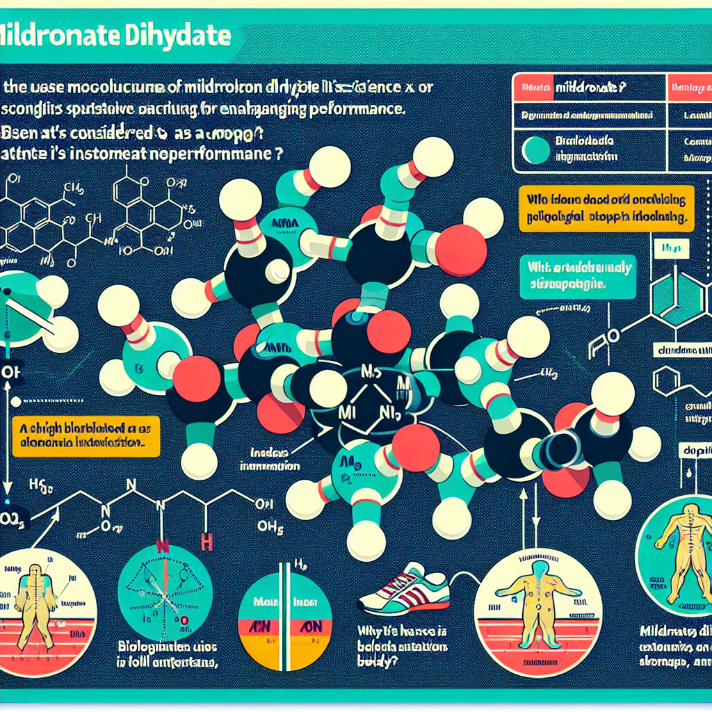 Mildronate dihydrate and doping in sports: exploring the relationship