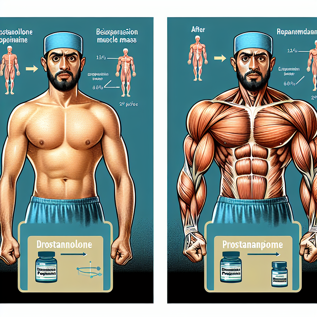 Effects of drostanolone propionate on muscle mass growth