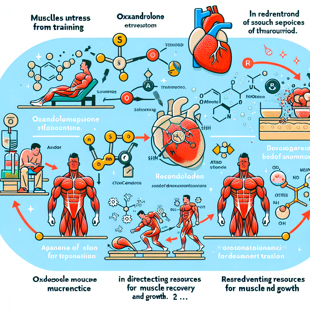 Oxandrolone and its ability to promote muscle repair post-training