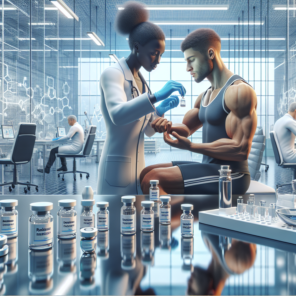 Administering retatrutide in sports pharmacology context