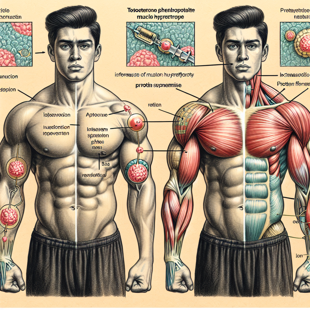 Effects of testosterone phenylpropionate on muscle hypertrophy