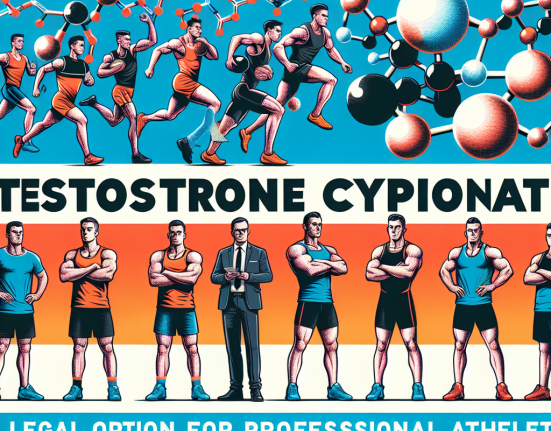 Testosterone cypionate: legal option for professional athletes