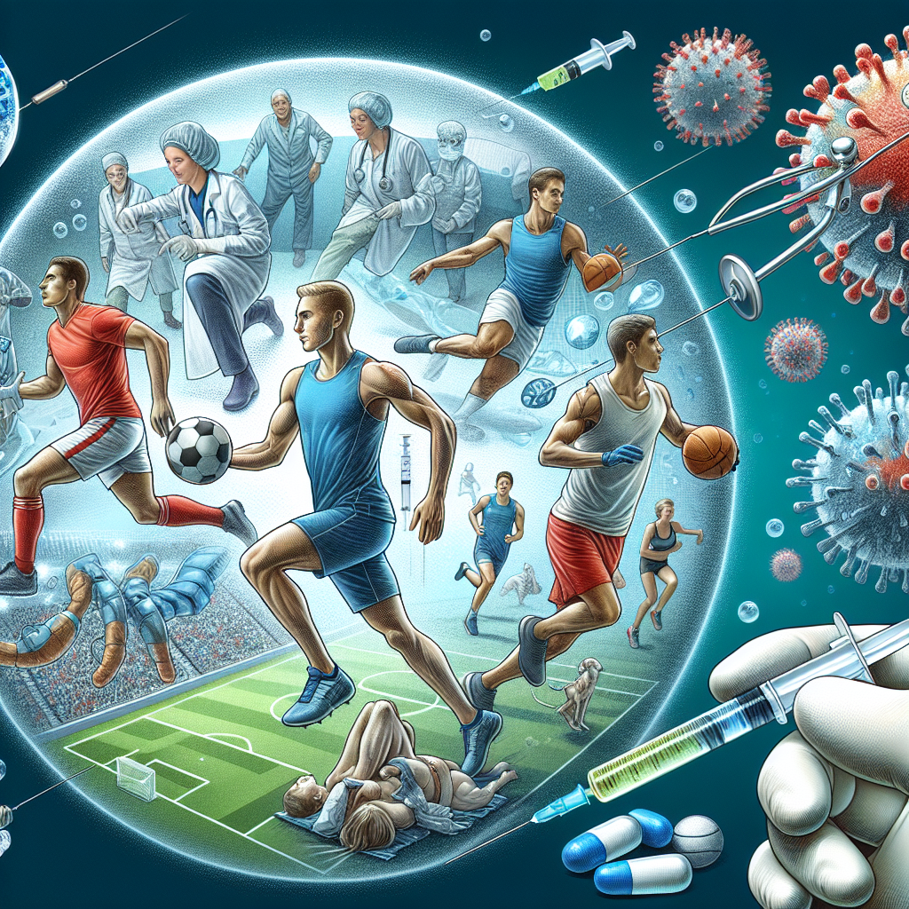 Bactericidal water injections as therapeutic support in sports