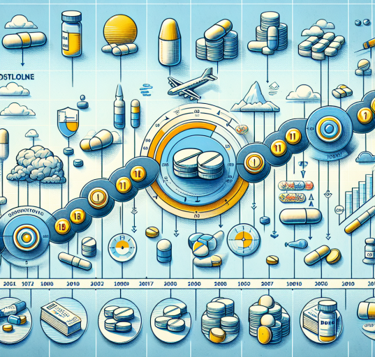 Discontinued uses of drostanolone pillole over time