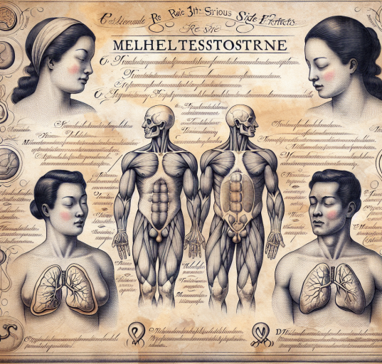 Rare but serious side effects of methyltestosterone