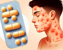 Acne and skin issues caused by stanozololo compresse