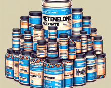 Cutting stack including acetato di metenolone