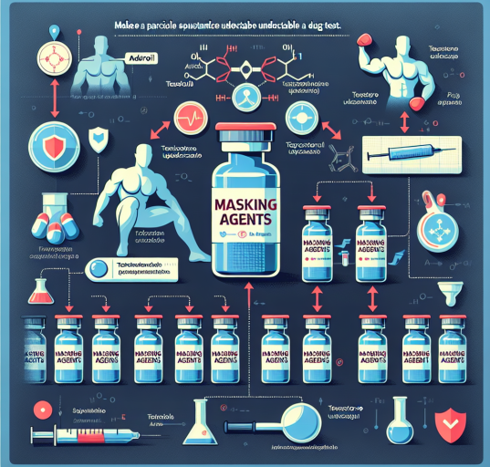 Masking agents and andriol detection