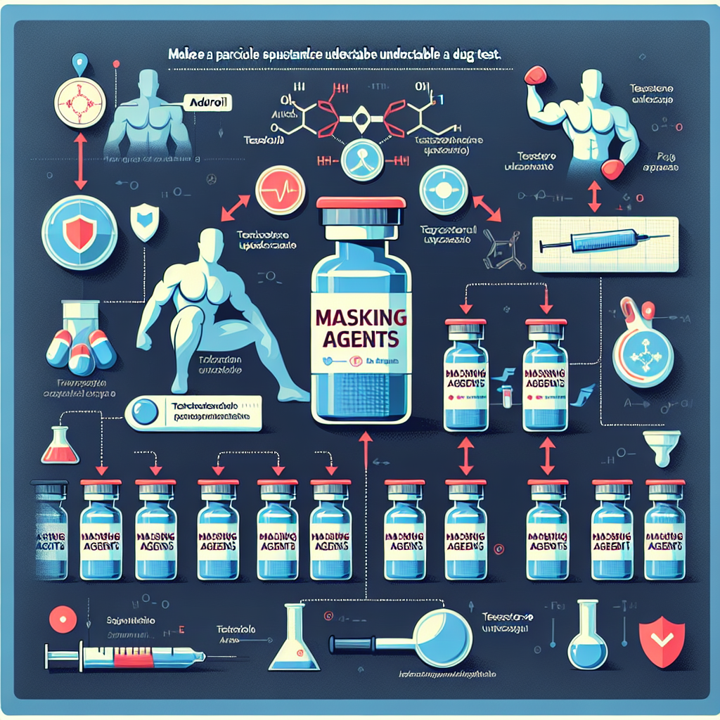 Masking agents and andriol detection