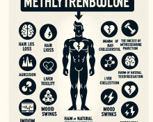 Most common side effects of methyltrenbolone