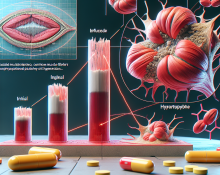 Muscle fiber hypertrophy with trenbolone compresse