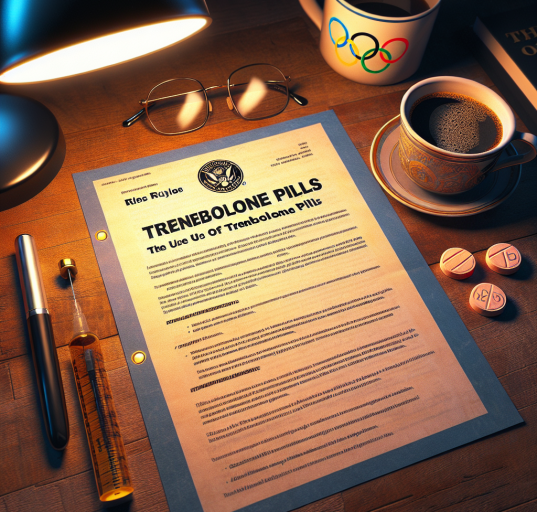Ncaa and olympic rules on trenbolone compresse